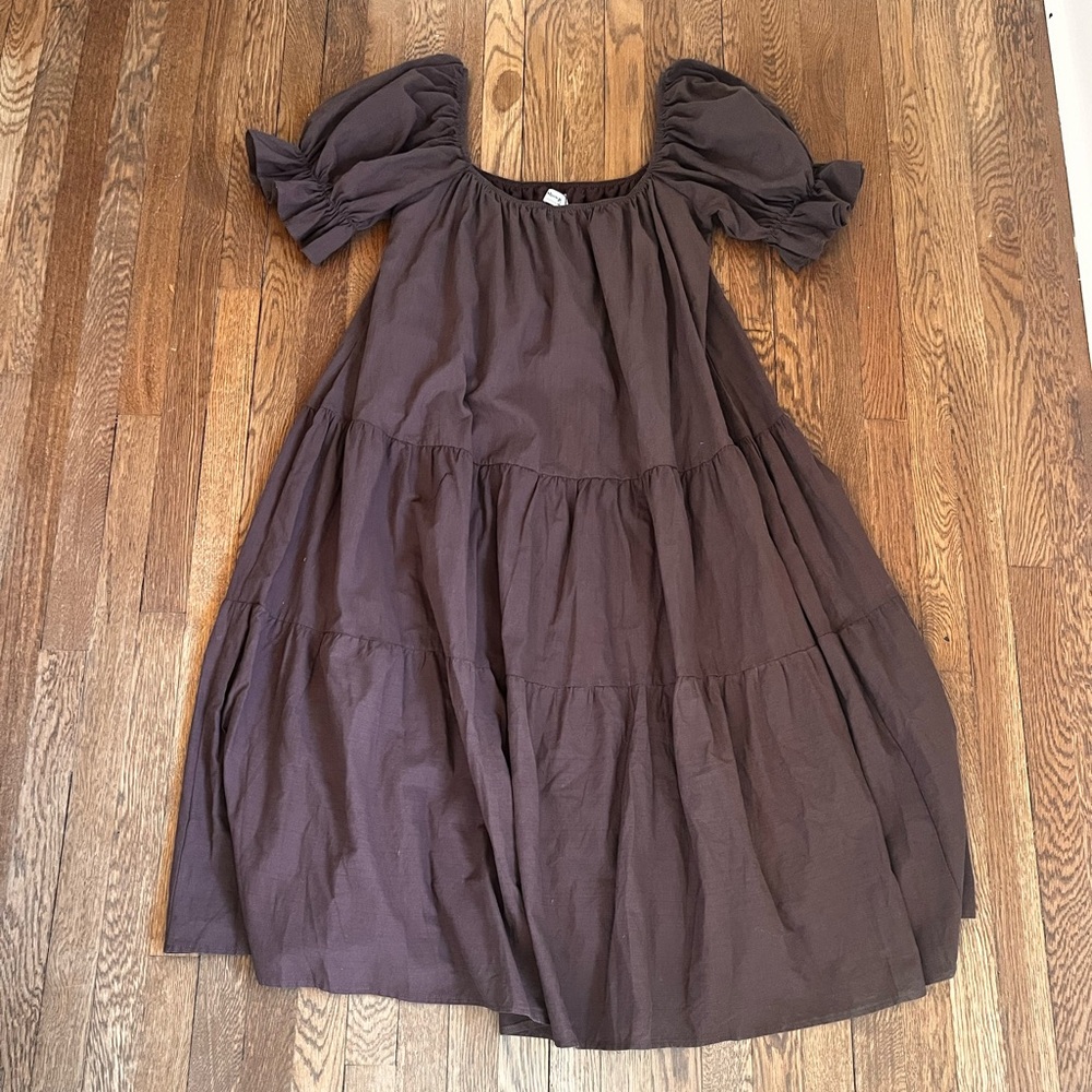 Showpo Zaharrah Tiered Midi Dress